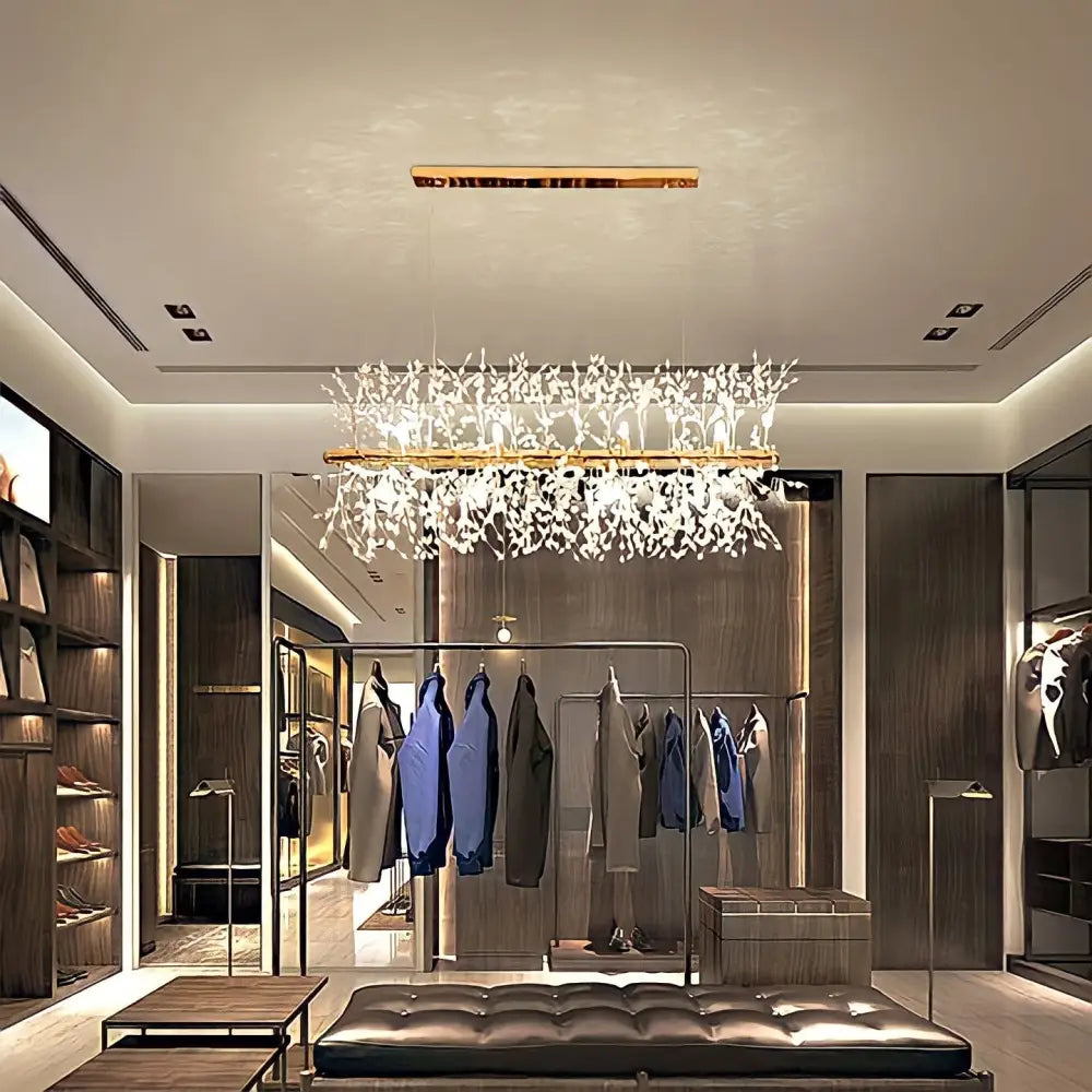 Lampadario scandinavo in cristallo Graham