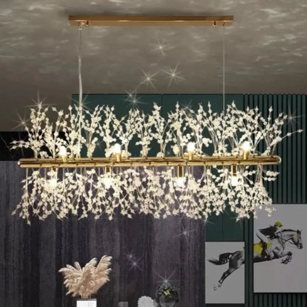 Lampadario scandinavo in cristallo Graham