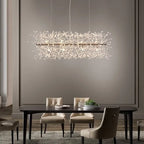 Lampadario scandinavo in cristallo Graham