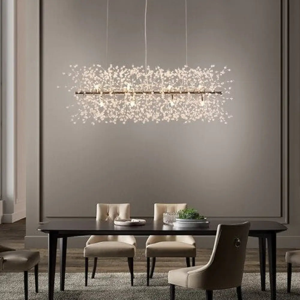 Lampadario scandinavo in cristallo Graham