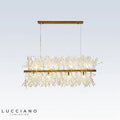 Lampadario scandinavo in cristallo Graham