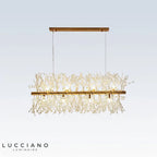 Lampadario scandinavo in cristallo Graham