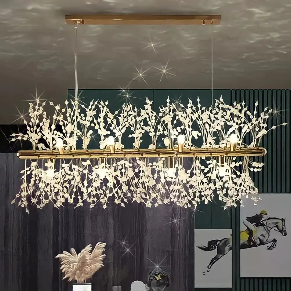 Lampadario scandinavo in cristallo Graham