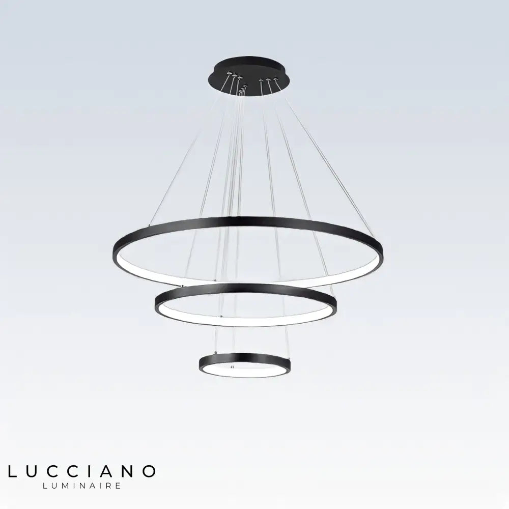 Luce a sospensione 3 anelli