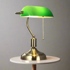 Lampada da Tavolo in Vetro Stile Europeo