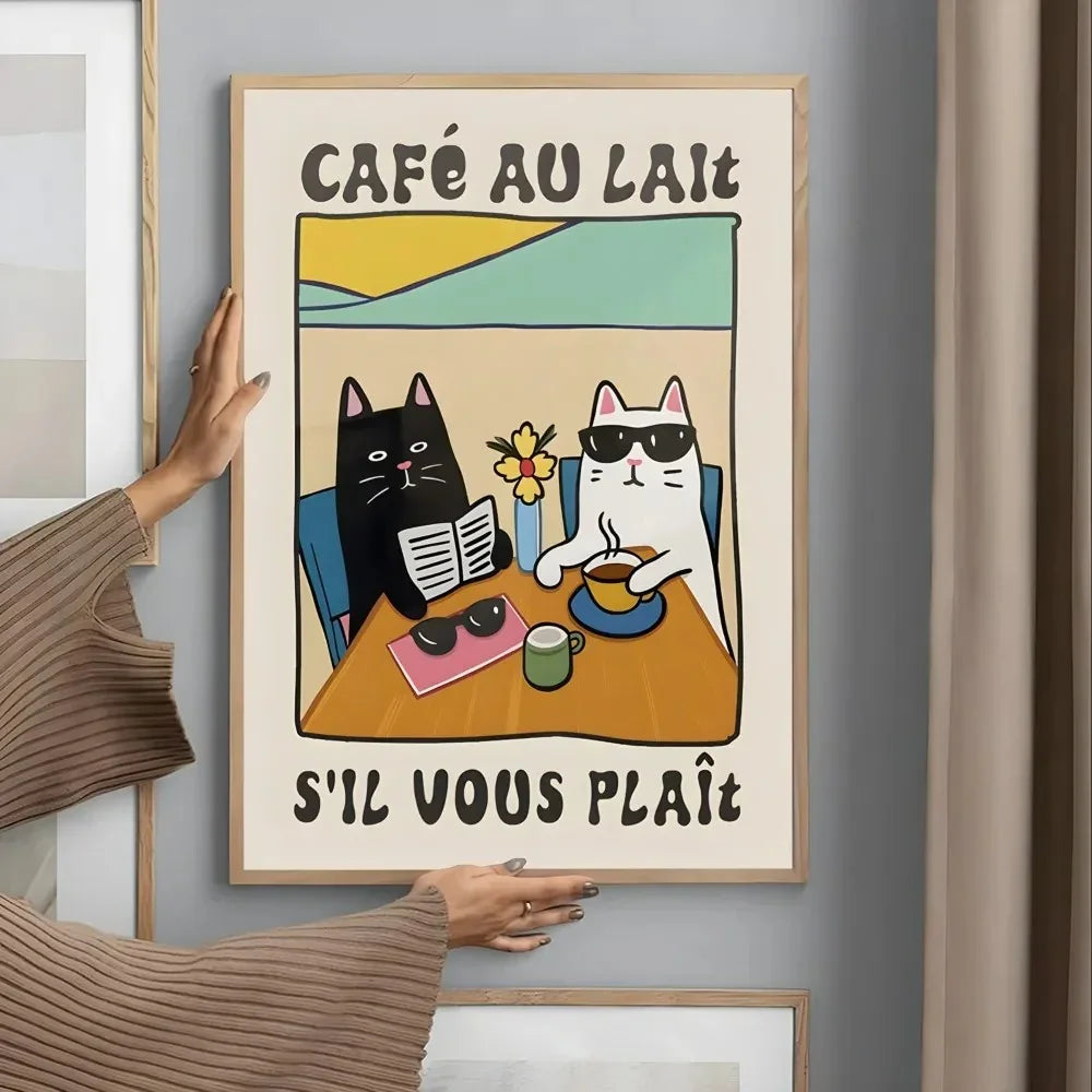 Poster in Tela Cat Chef