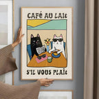 Poster in Tela Cat Chef