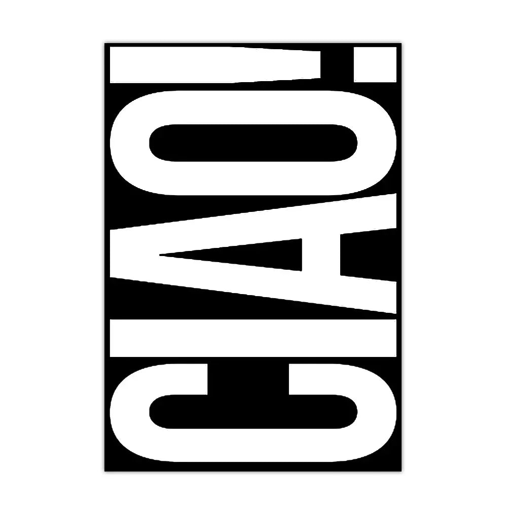 Ciao Wall Art