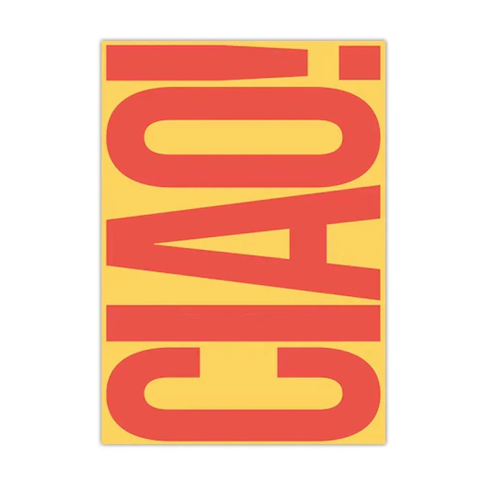 Ciao Wall Art