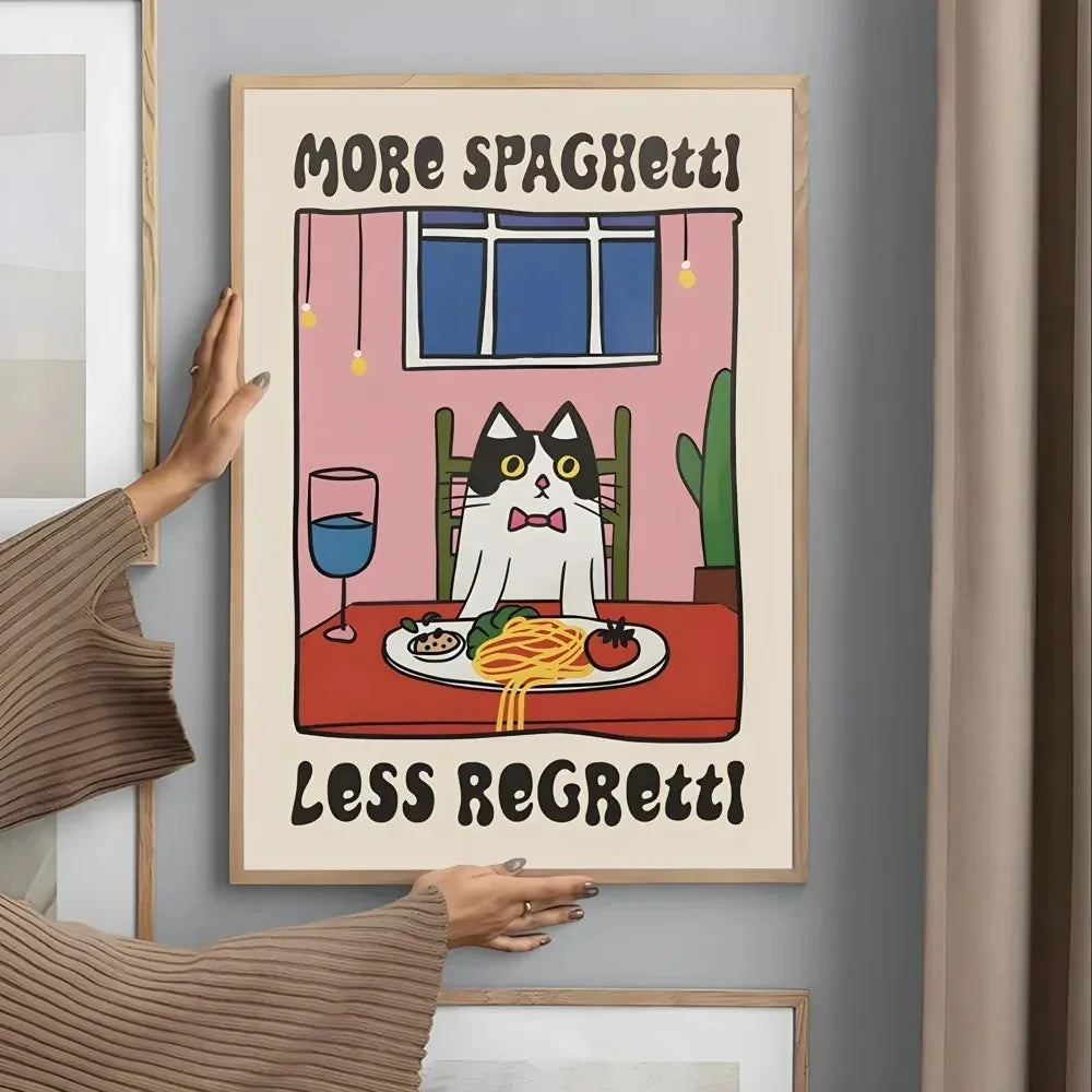 Poster in Tela Cat Chef