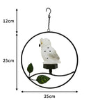 LumiOwl Light - Lampada a forma di gufo appesa a energia solare