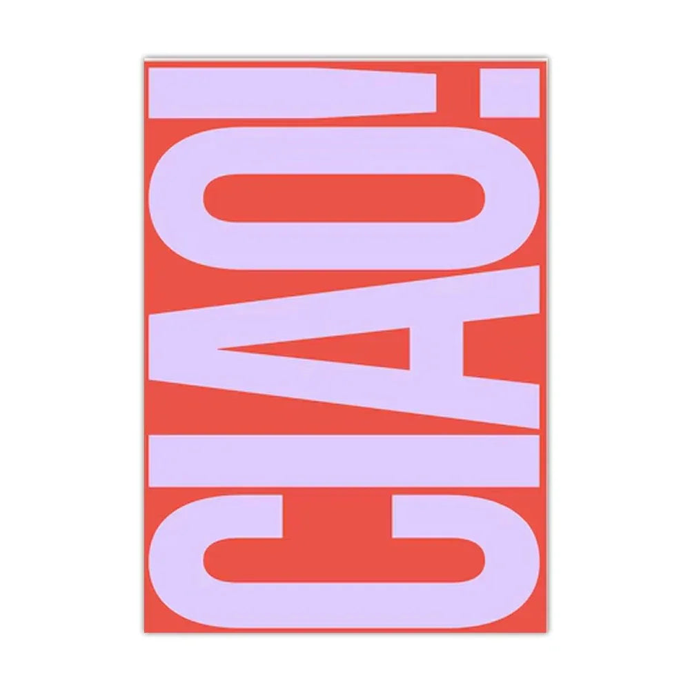 Ciao Wall Art