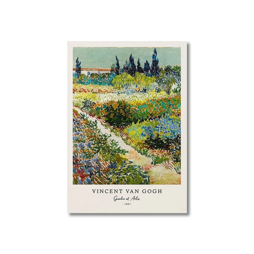 Collezione di Arte Murale Vintage di Van Gogh