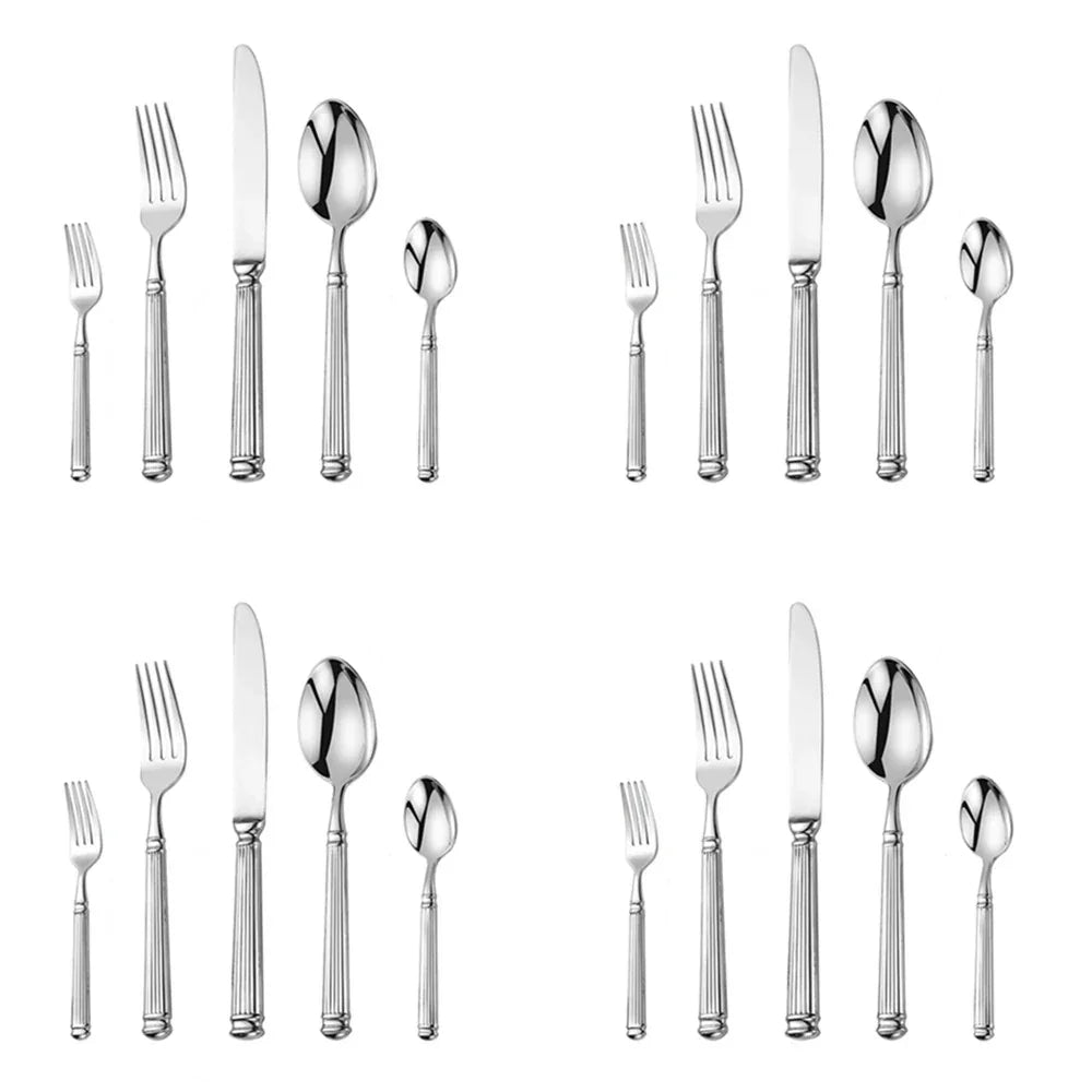 Set di Posate Agua Silver