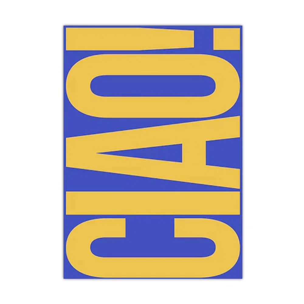 Ciao Wall Art