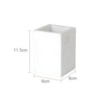Set da Bagno in Marmo Bianco – Dispenser per Sapone, Porta Sapone, Spazzola per WC & Vassoio | Eleganti Accessori da Bagno