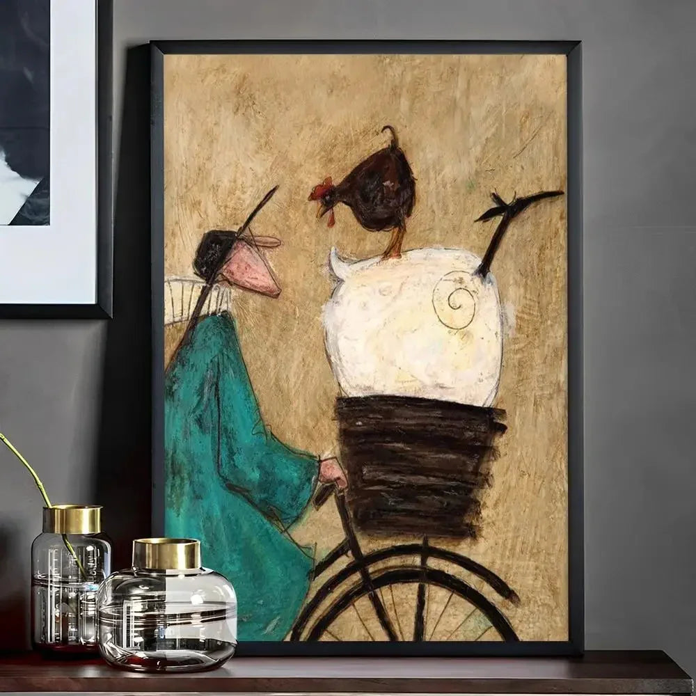 Arte da parete di Sam Toft