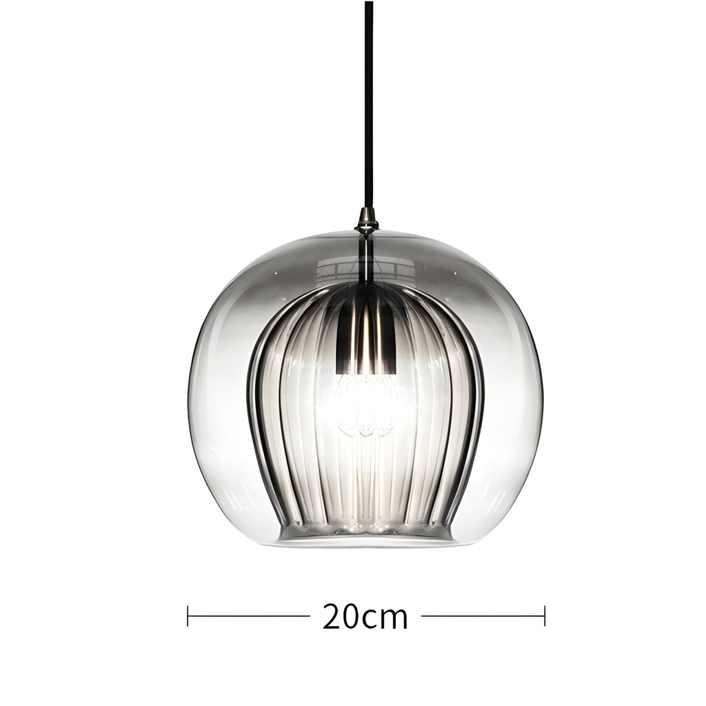 FrostedGlow Light – Lampada a sospensione in vetro moderna