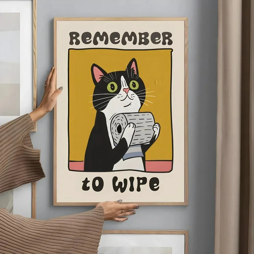 Poster in Tela Cat Chef