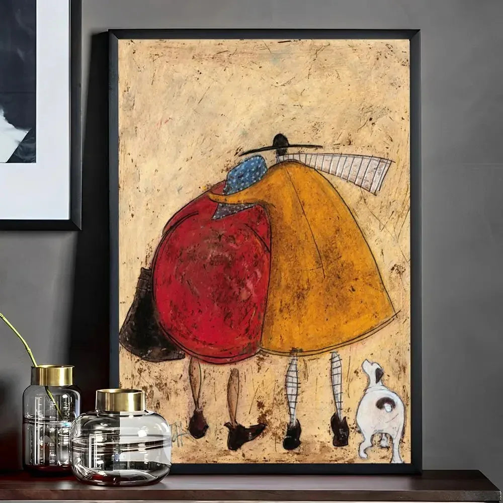 Arte da parete di Sam Toft