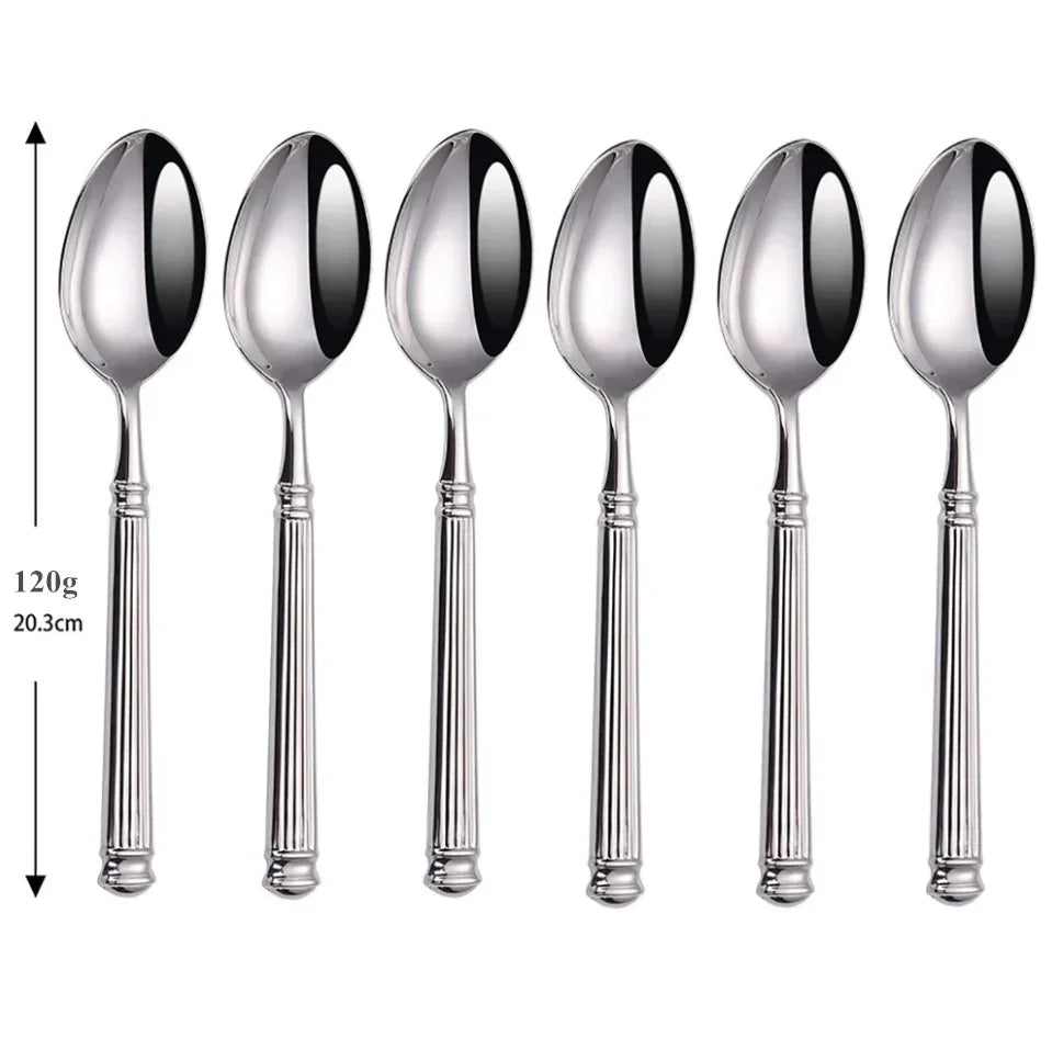 Set di Posate Agua Silver