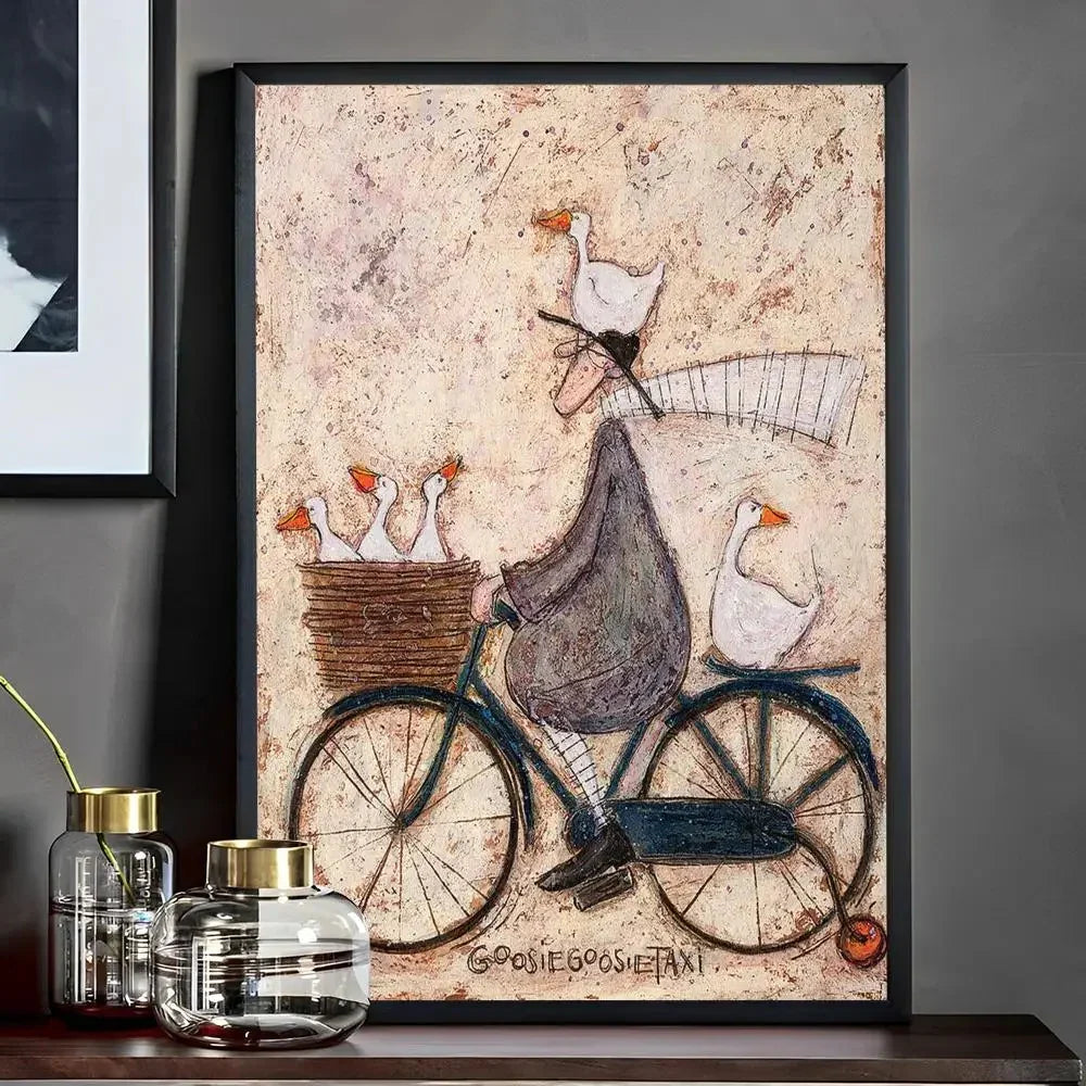 Arte da parete di Sam Toft