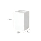 Set da Bagno in Marmo Bianco – Dispenser per Sapone, Porta Sapone, Spazzola per WC & Vassoio | Eleganti Accessori da Bagno