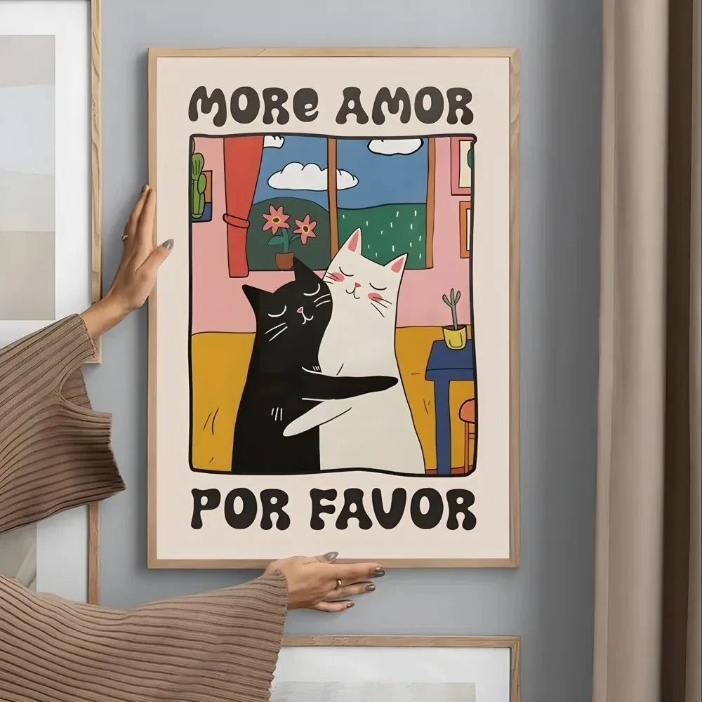 Poster in Tela Cat Chef