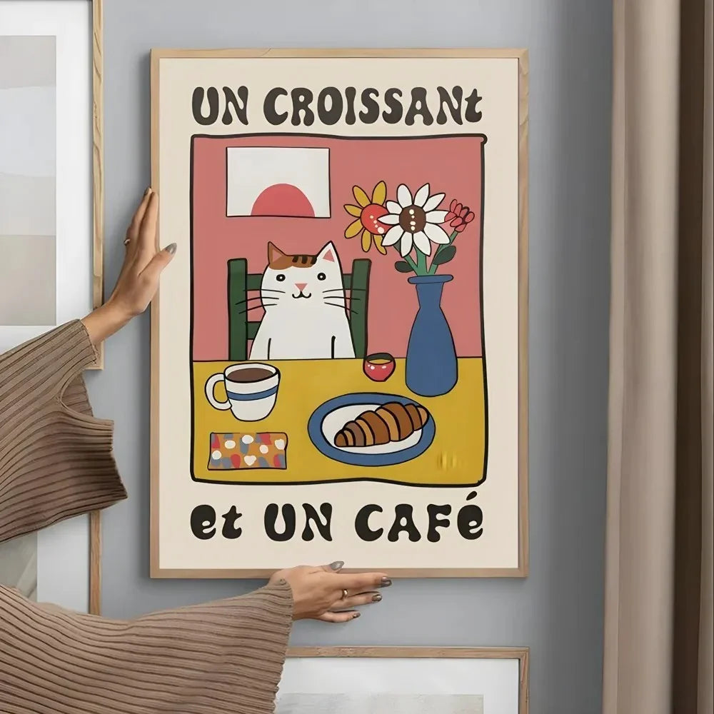 Poster in Tela Cat Chef
