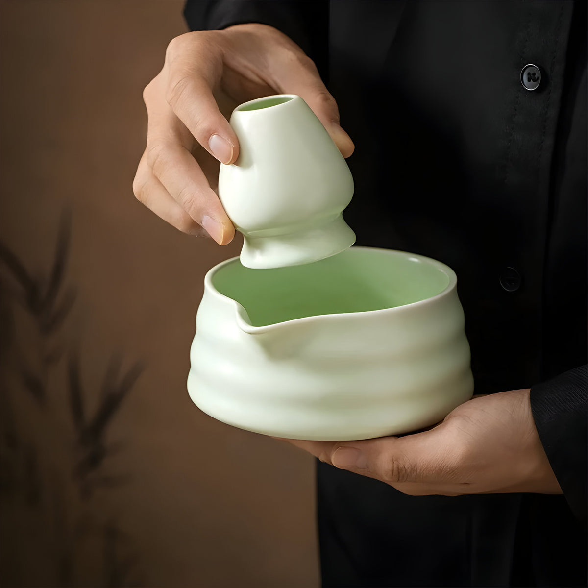 Set di Matcha in Ceramica – Tradizionale Set da Tè Giapponese per Momenti di Relax
