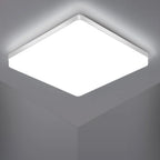Lampada da soffitto LED quadrata – Luce uniforme e piacevole | Adatta per soggiorno e bagno