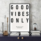 Arte da Parete Solo Vibrazioni Positive