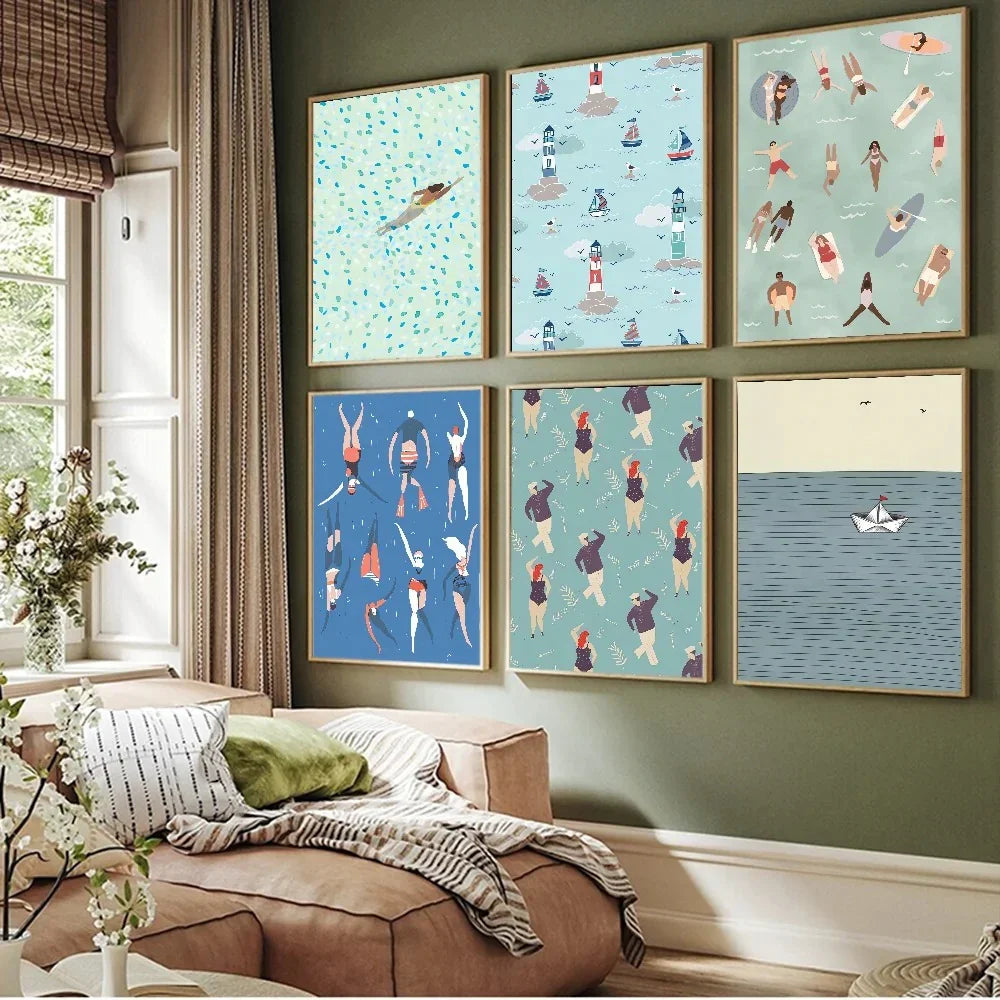 Poster della Spiaggia Calia Sea Surf