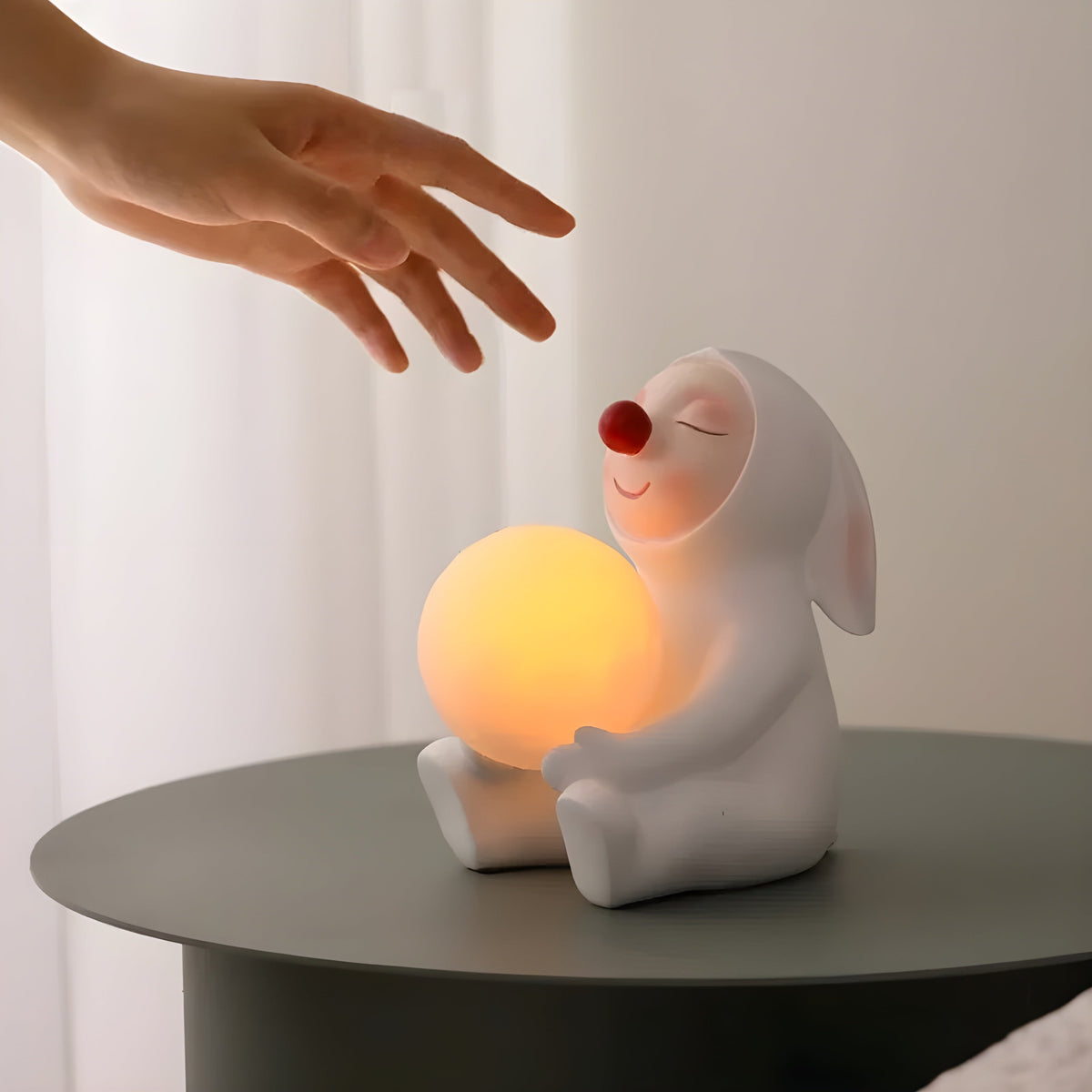 Lampada GlowRabbit – Incantevole lampada da tavolo USB ricaricabile