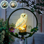 LumiOwl Light - Lampada a forma di gufo appesa a energia solare
