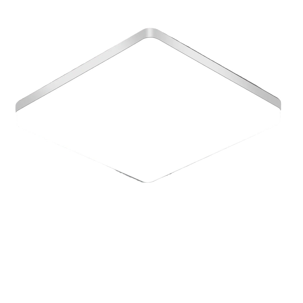 Lampada da soffitto LED quadrata – Luce uniforme e piacevole | Adatta per soggiorno e bagno