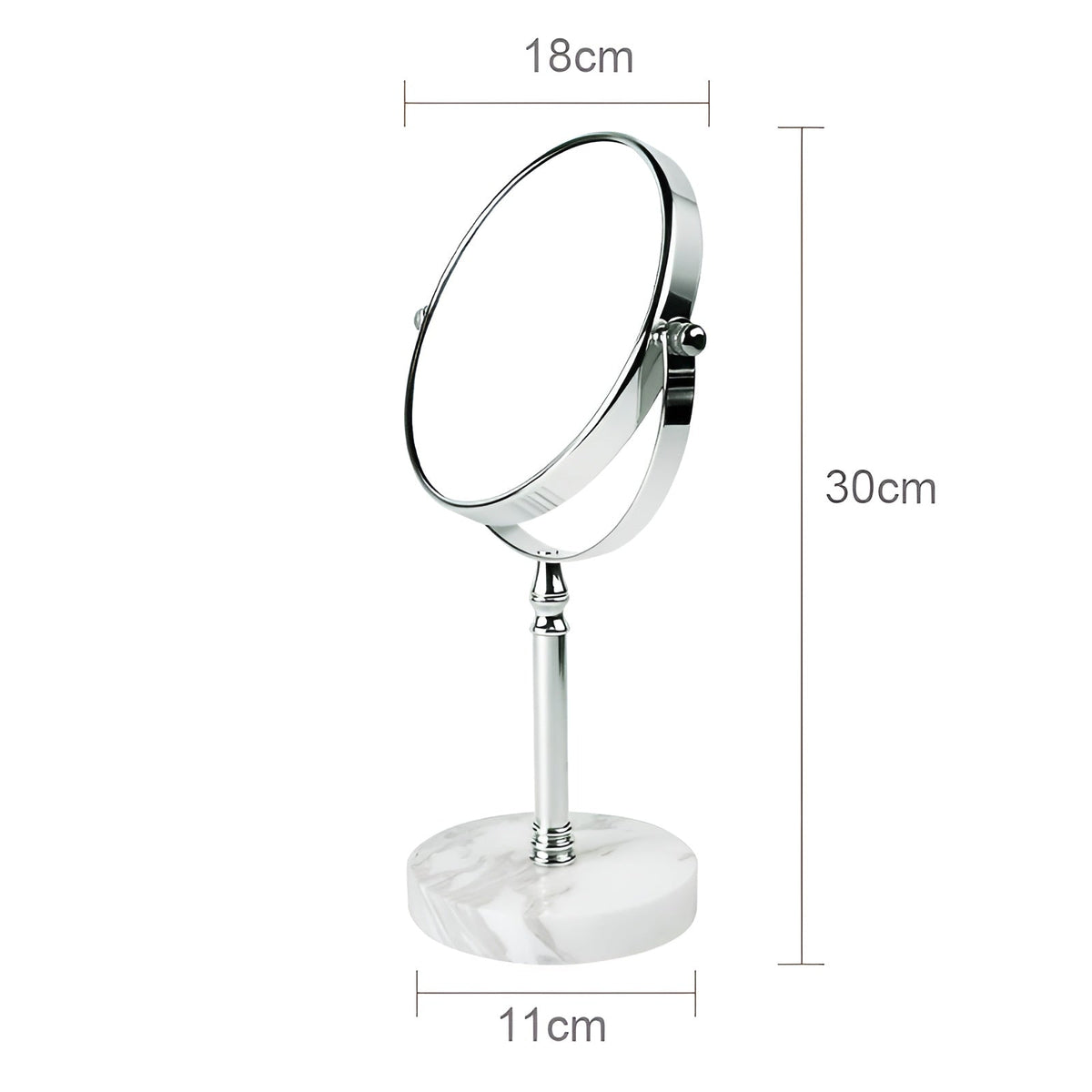 Set da Bagno in Marmo Bianco – Dispenser per Sapone, Porta Sapone, Spazzola per WC & Vassoio | Eleganti Accessori da Bagno