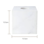 Set da Bagno in Marmo Bianco – Dispenser per Sapone, Porta Sapone, Spazzola per WC & Vassoio | Eleganti Accessori da Bagno