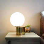GlowSphere Light – Moderna lampada da tavolo in vetro