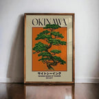 Poster in Tela Retro Okinawa