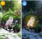 LumiOwl Light - Lampada a forma di gufo appesa a energia solare