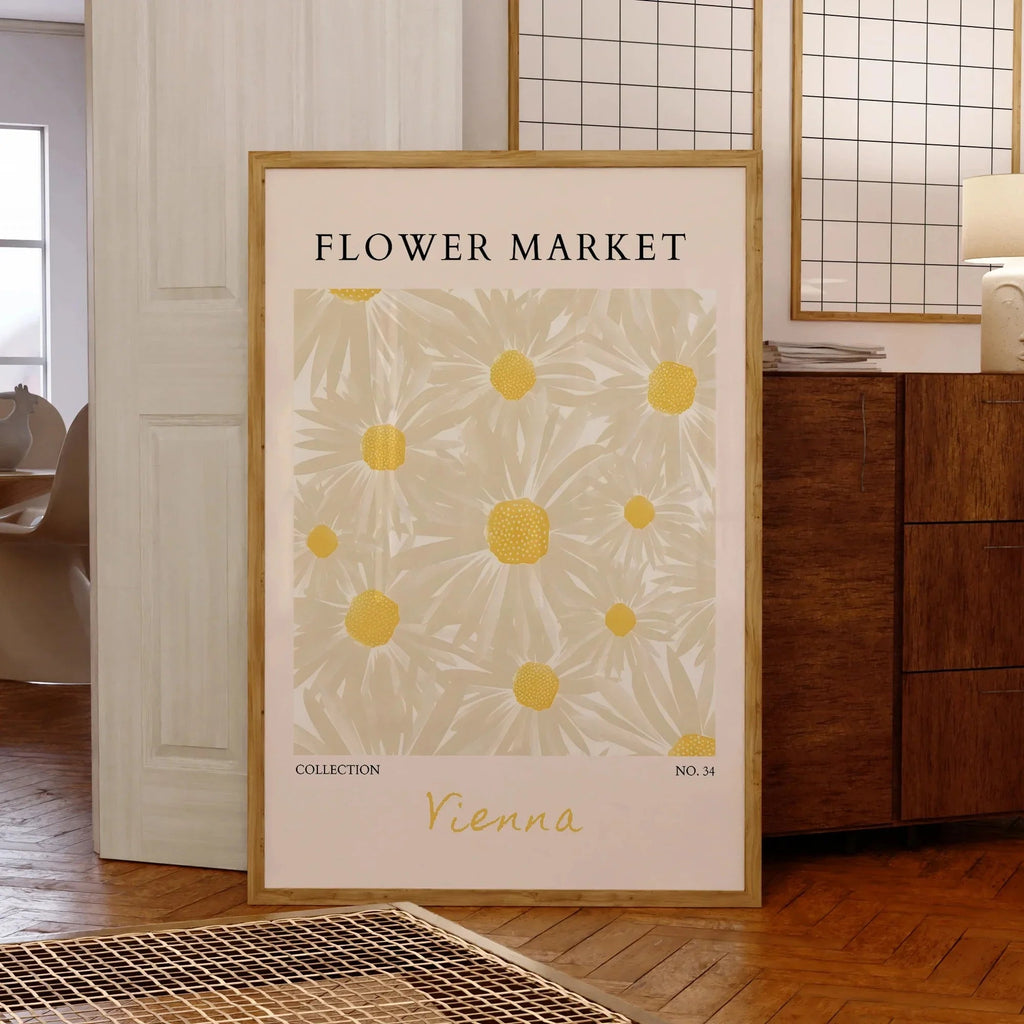 Arte da parete del Mercato dei Fiori di Vienna