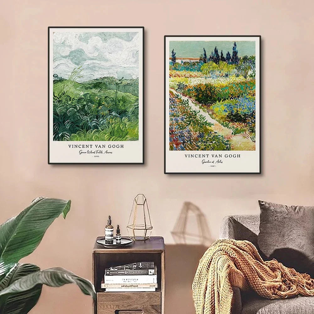 Collezione di Arte Murale Vintage di Van Gogh