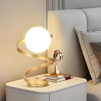 RetroBeam Light - Lampada da tavolo LED retro nordica