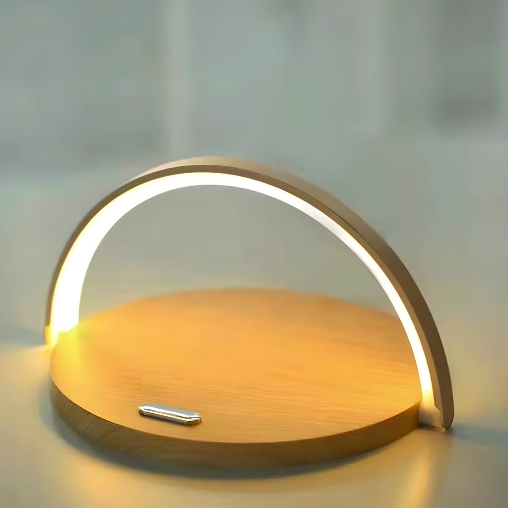 ChargeBeam Lamp - Lampada da tavolo LED con funzione di ricarica senza fili