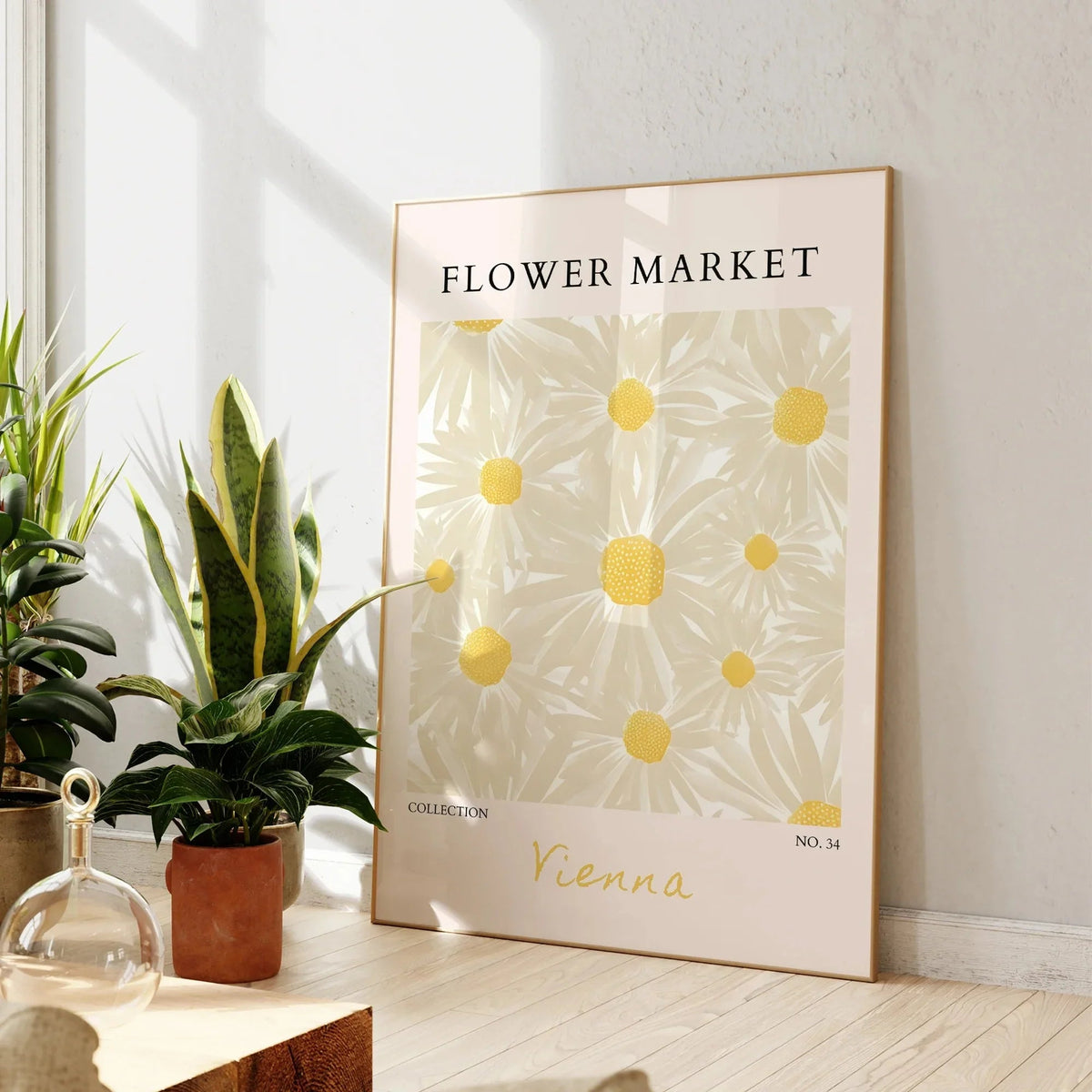 Arte da parete del Mercato dei Fiori di Vienna