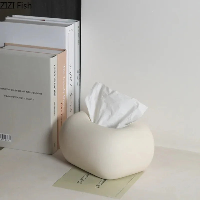 Scatola per Fazzoletti Cresha Rotonda