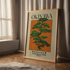 Poster in Tela Retro Okinawa