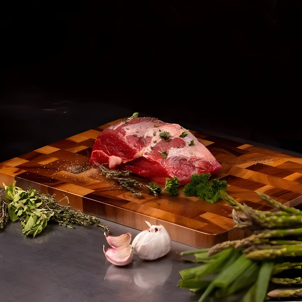 ChefHaven Board – Tagliere in legno di acacia con superficie doppia