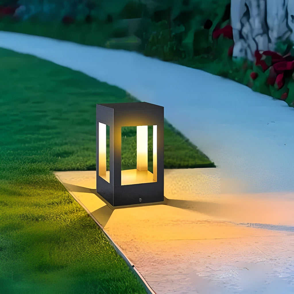 Lampada da Giardino LED Moderna – Impermeabile e Durevole | Perfetta per Illuminazione di Terrazze, Prati e Viali